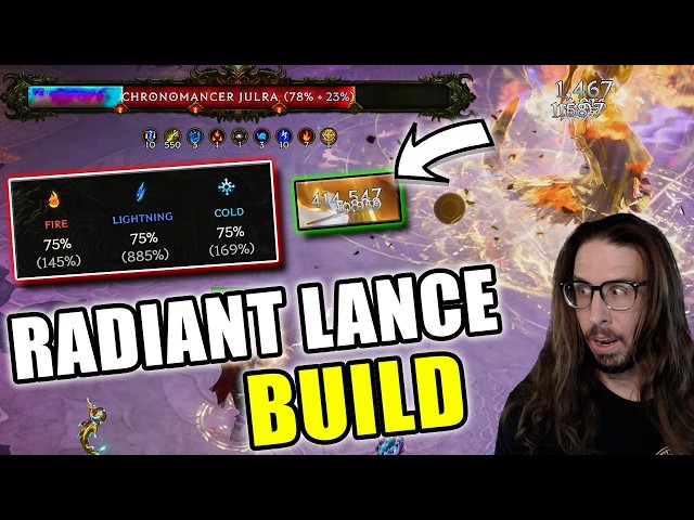 Scathing Light Lightning Resistance Stacking Electrify Radiant Lance Build | Last Epoch