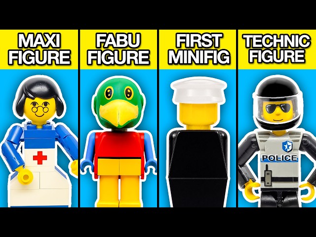 The Evolution of LEGO Figures…