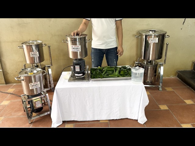 INDUSTRIAL PANDAN LEAF GRINDING MACHINE 1.1KW - 1.5KW - 2.2KW - 3.5KW
