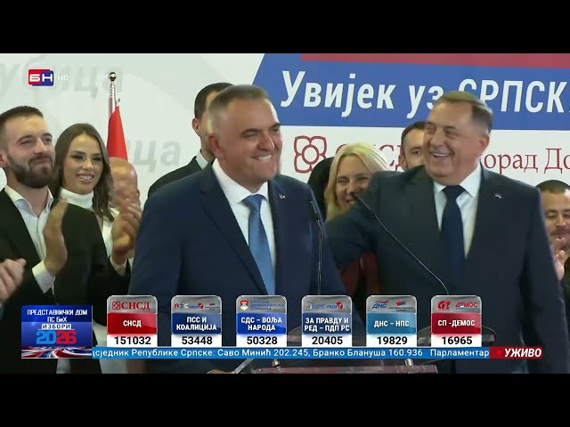 SNSD proglasio pobjedu na izborima