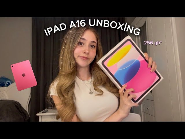 I BOUGHT AN IPAD A16! 🎀💕 | Unboxing, Setup & First Impressions | Simaliskoo