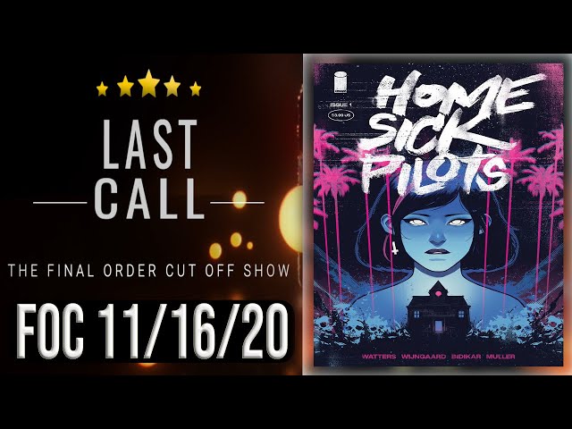 Best Comic Books for Final Order CutOff 11/16/20