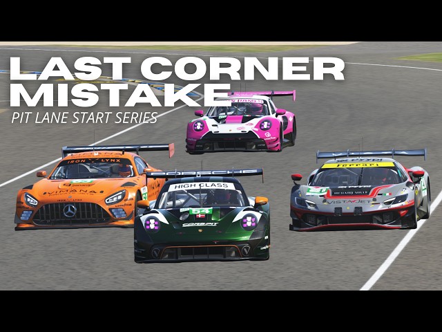 Last Corner Mistake | Race Highlights