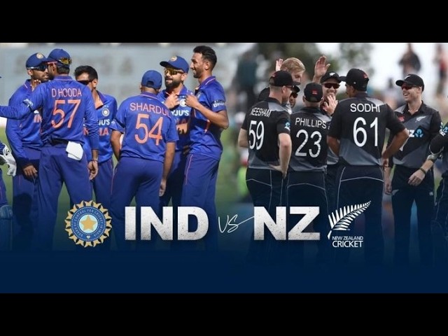 India vs New Zealand 1st T20I 2026: Full Match Highlights