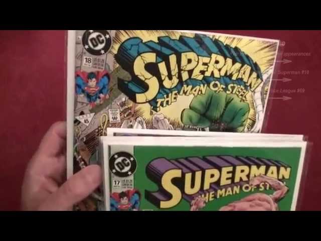 Reading Comics: Death of Superman, Doomsday is Coming, First Appearances, 1992 - ASMR