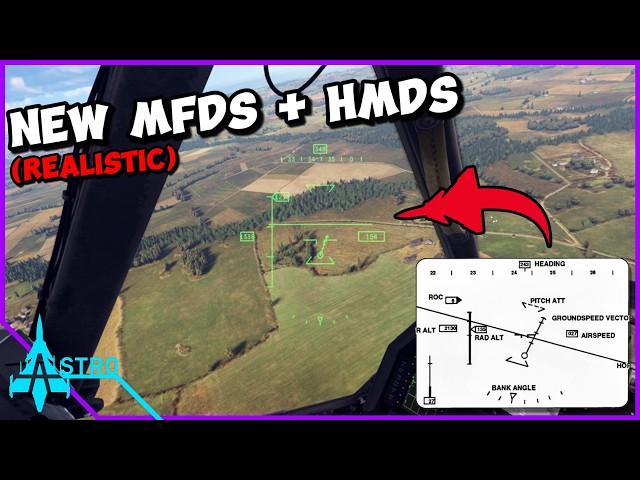 New REALISTSIC War Thunder MFDs and HMDs Are Coming Next Major Update - Dev Blog