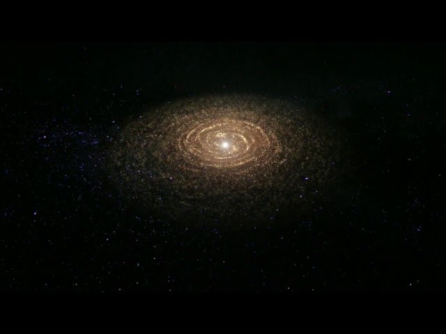 Creation of the Solar System Animation