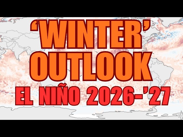WINTER WEATHER by the numbers: 2026-27 El Niño Regional Breakdown