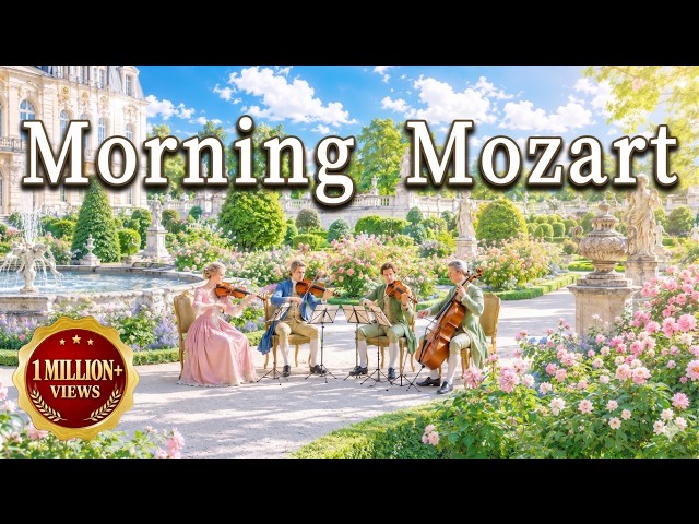 Mozart Style | Light Morning String Ensemble ✿ | Relaxing Classical Music, Reading Music