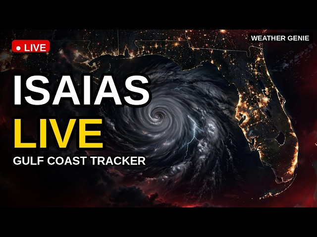 🔴 LIVE: Hurricane Isaias Landfall Tracker - Gulf Coast Flooding, Storm Surge & Super El Niño 2026
