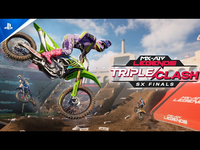MX vs ATV Legends - Triple Clash SX Finals Release Trailer | PS5 & PS4 Games