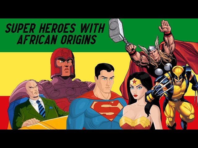 Superheroes That Are Actually BLACK/African Origins