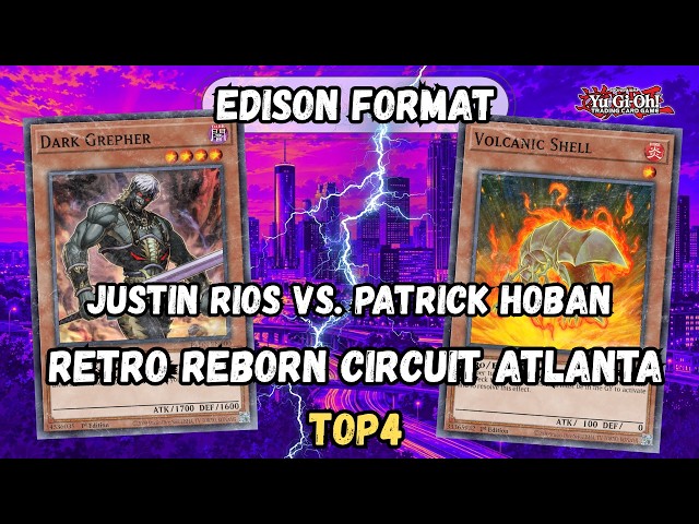 Justin Rios (Hybrid Blackwing) vs. Patrick Hoban (Frog OTK) | RRC Atlanta Top4 Yugioh Edison Format