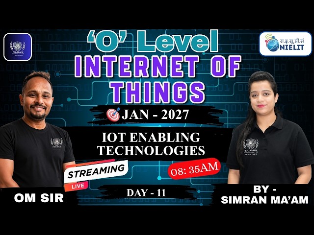 #olevel  IoT Enabling Technologies | O'Level | By Simran Ma'am #olevel