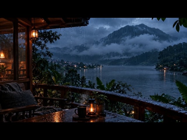 Rain Sounds in a CozyXBedroom | Best for Insomnia, Sleep Fast, Relax