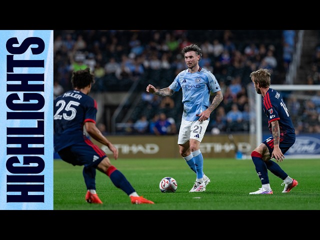 Match Highlights | New York City FC vs. New England Revolution | September 9, 2026