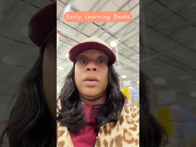 Early Learning Books! #costcofinds #earlylearning #teacherlife #prek #kindergarten #toddlerlearning