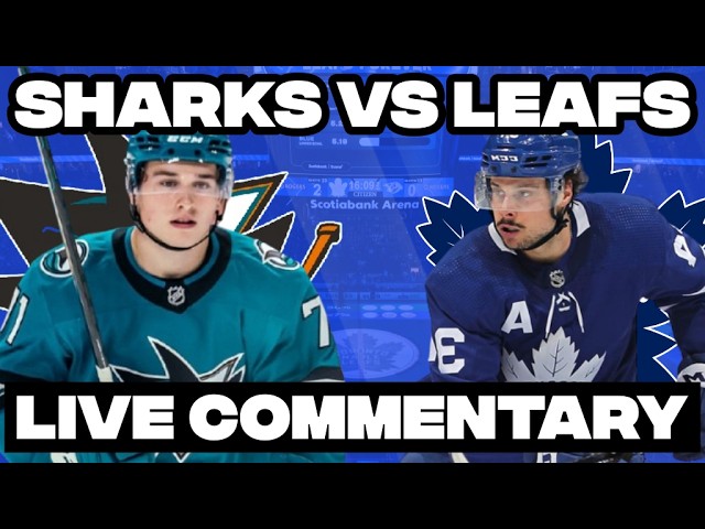 San Jose Sharks Vs Toronto Maple Leafs LIVE COMMENTARY! | 2026-27 NHL Season
