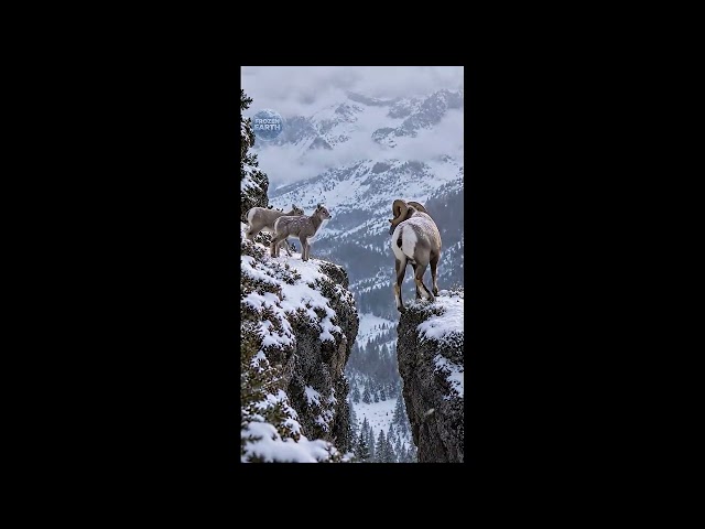 Bighorn Sheep Masters of the Steep Mountains 🐏🏔️   Wildlife Documentary 1