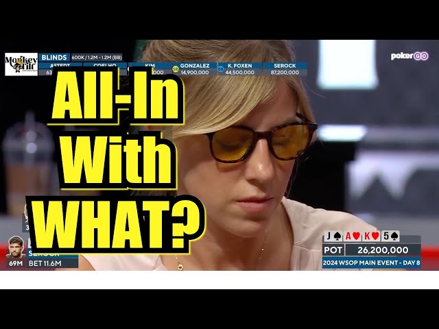 Top 5 Poker PUNTS in WSOP Main Event History (World Series of Poker Blowups)