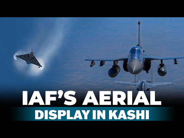 LIVE: PM Modi Witnesses IAF Air Show in Varanasi With Rajnath Singh, CM Yogi | India | Air Force