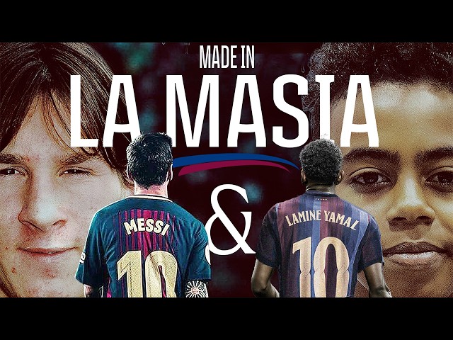 From LA MASIA to the World Cup Final: MESSI & LAMINE YAMAL | FC Barcelona  🏆💙❤️