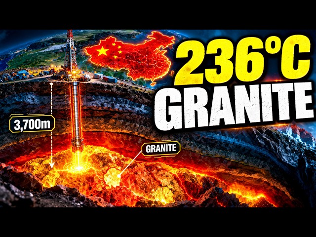 China Drilled 3,700m Into 236°C Granite to Unlock 130,000 Years of Energy Beyond