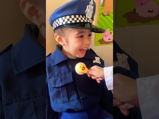 Pretend play Doctor Police officer checkup #pretendplay #doctor#funnydoctor #checkup #kidsvideos