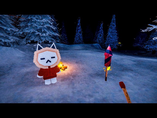 BURNING SNOW | Indie Horror Game Full Gameplay Walkthrough | Psychological Horror Game