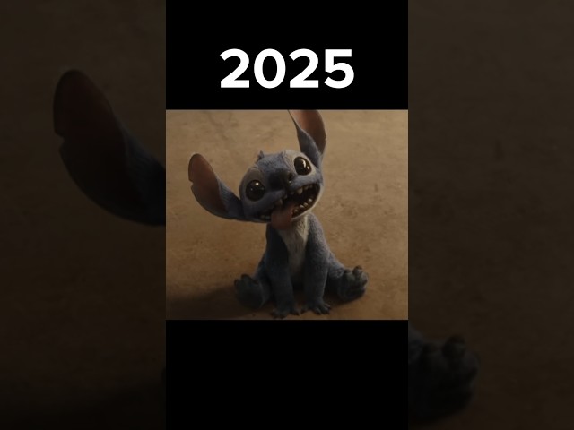 Evolution of Stitch & Lylo (2002-2025) #stitch #shorts #evolution