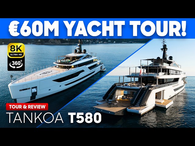 Tankoa T580 Diamond Binta Yacht Full 360° Yacht Tour & Review