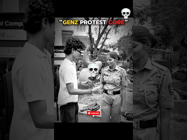 “GENZ PROTEST CORE”🥶#shorts #jantarmantar