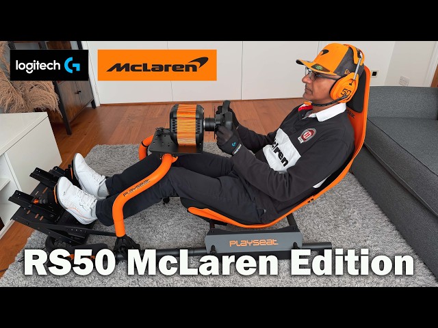 NEW Logitech G RS50 McLaren Edition Unboxing, Impressions