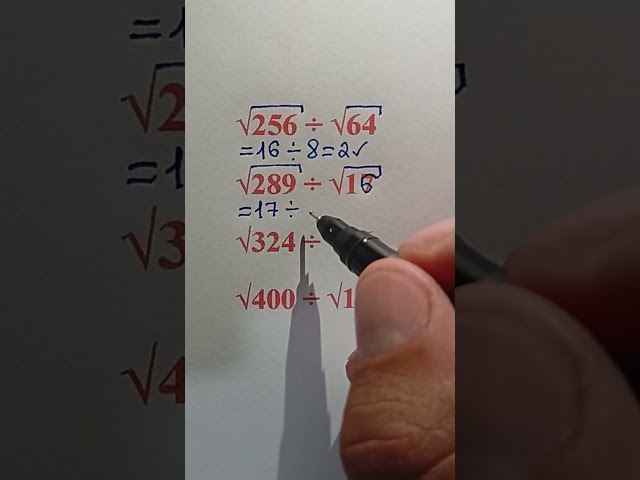 How to Divide with Square Roots | Step-by-Step Math #maths #mathematica #mathstricks #education