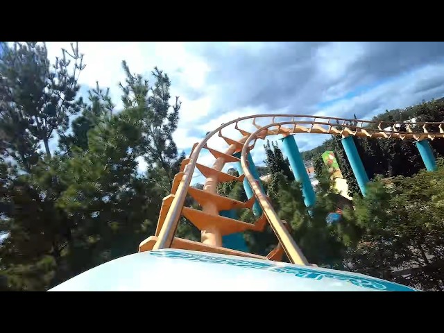 Corkscrew Front Seat (Full HD POV) Valleyfair