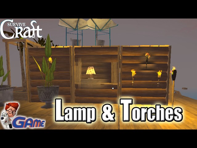 Let's build Lamp & Torches | Survival & Craft: Multiplayer - Jk GAME Gameplay