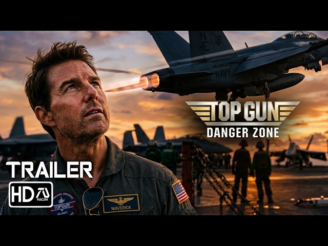 TOP GUN 3: Danger Zone Trailer (2026) Tom Cruise, Miles Teller | Pete Michell | Fan Concept 7.0