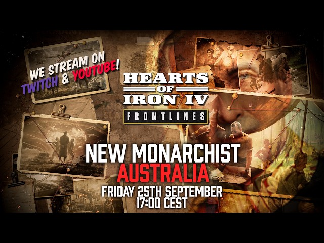 New Monarchist path for Australia! - Hearts of Iron IV