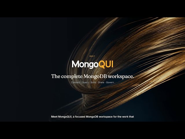 MongoDB GUI for Queries, AI, SQL, Shell and Teams | MongoQUI