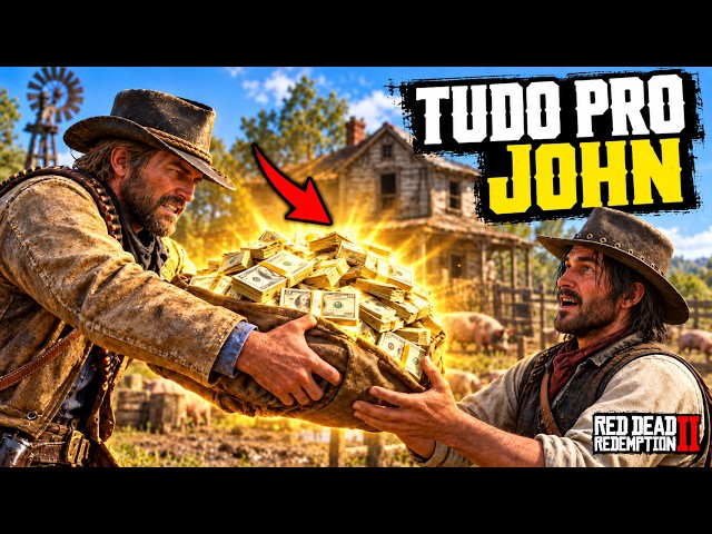 THE BEST RDR2 TRICK: ALL OF ARTHUR'S MONEY FOR JOHN!