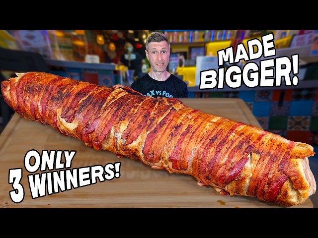THE "BIG A$$ BACON WRAPPED BURRITO" CHALLENGE