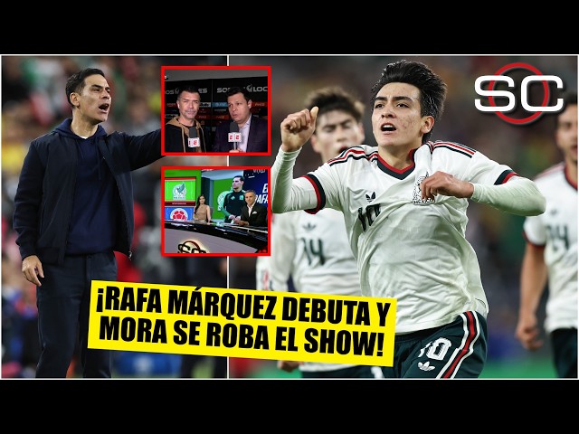 GILBERTO MORA debuta el ‘10’ con GOLAZO y salva el DEBUT de RAFA MÁRQUEZ con MEXICO vs COLOMBIA | SC