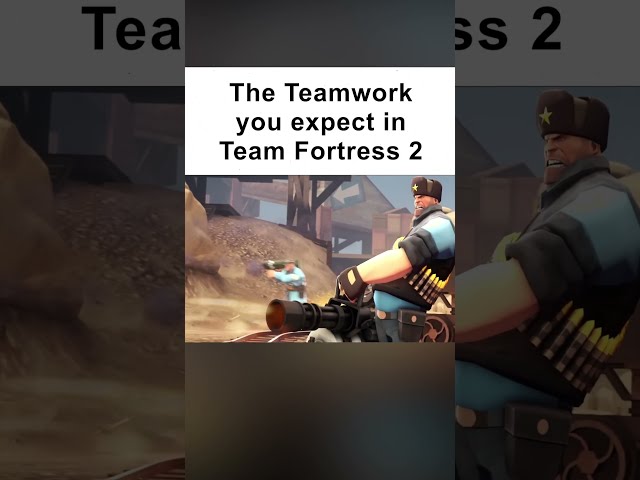 What teamwork in TF2 is really like 🤯 (meme)