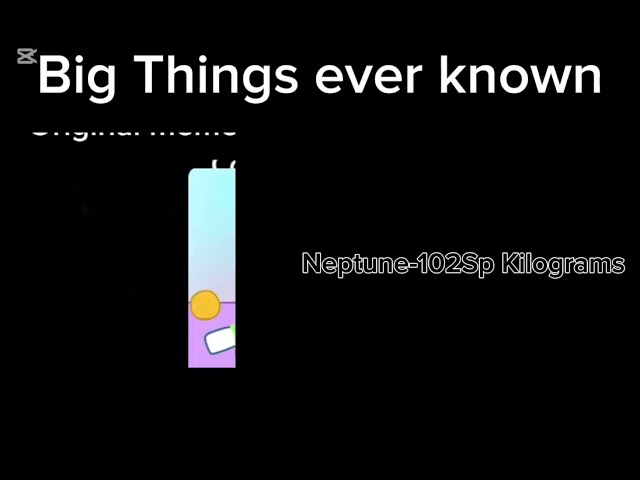 The Big Things Ever Known (33 Phases and 8 Minutes)