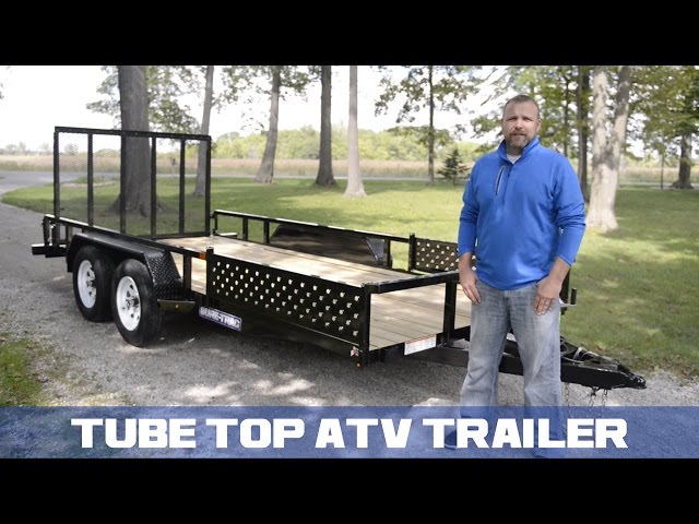 Sure-Trac Tube Top ATV Trailer Overview