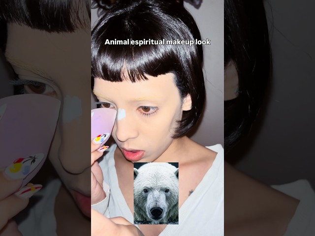 Tutorial!🐻🤍 #makeup #makeuptutorial #delineadografico #makeupartist #maquiagem #viral