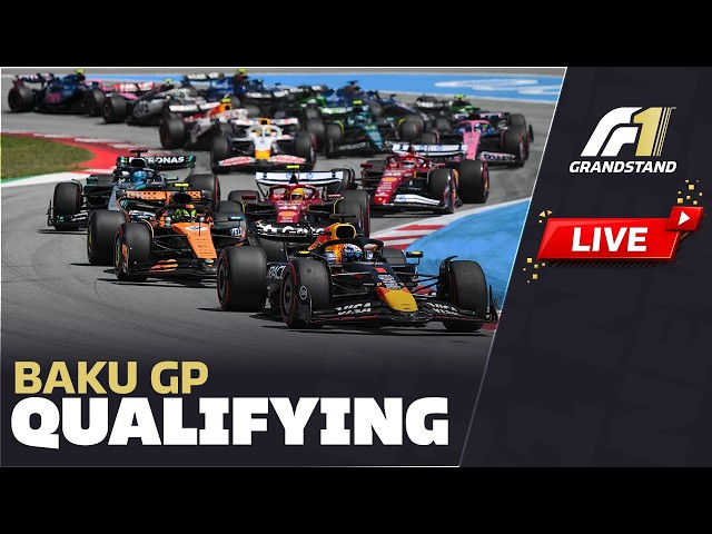 🔴 F1 LIVE BAKU GP QUALIFYING - Live Timing + Commentary + Track