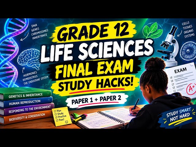 Grade 12 Life Sciences Final Exam - Complete Study Strategy 
