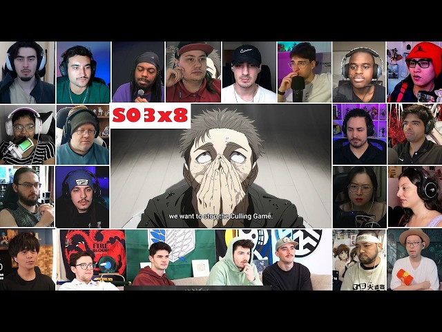 Jujutsu Kaisen Season 3 Episode 8 Reaction Mashup
