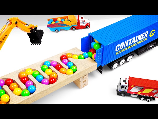 HABA Marble Run: Mesmerizing Wooden Marbles Racing Through Air ASMR #04